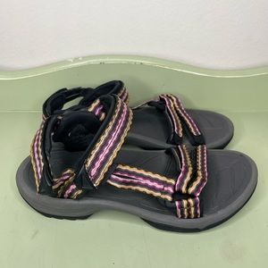 Teva sport sandals women size 6 beautiful sandals textile upper